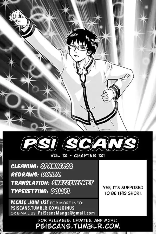 Saiki Kusuo no Psi Nan Chapter 121 1